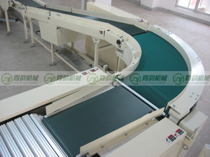 轉(zhuǎn)彎皮帶輸送機04